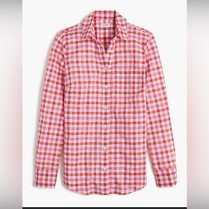 J. Crew lightweight cotton button down shirt size small